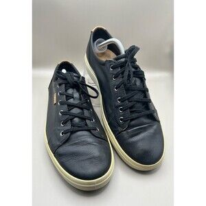 ECCO Soft 7 Craze Mens Casual Low Top Sneakers Black Leather  Size 45 US 11